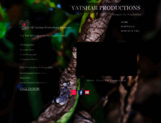 yatsharproductions.com screenshot