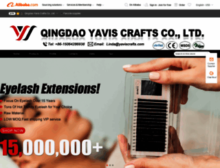 yaviscrafts.en.alibaba.com screenshot