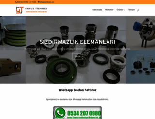 yavuzticaret.com screenshot