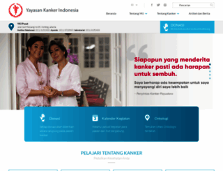 yayasankankerindonesia.org screenshot