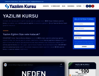 yazilimkursu.com screenshot