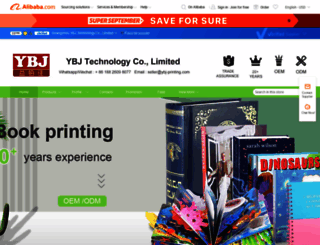 ybj-printing.en.alibaba.com screenshot
