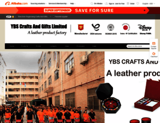 ybscrafts.en.alibaba.com screenshot