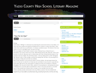 ychsliterature.wordpress.com screenshot