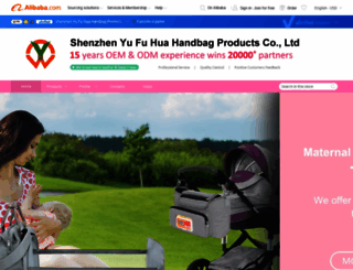 ycwfactorybag.en.alibaba.com screenshot