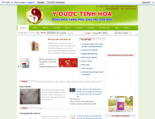 yduoctinhhoa.com screenshot