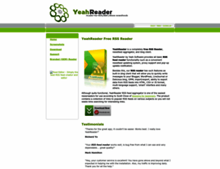 yeahreader.com screenshot