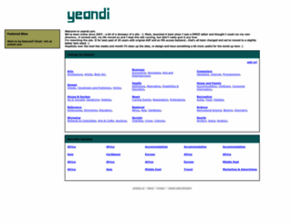yeandi.com screenshot