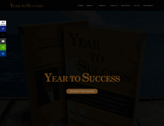 yeartosuccess.com screenshot
