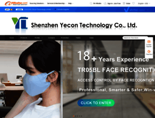yecon-tech.en.alibaba.com screenshot