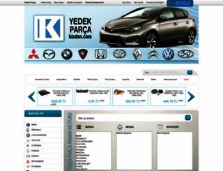 yedekparcabizden.com screenshot