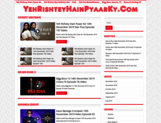 yehrishteyhainpyaarky.com screenshot