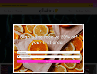 yellowberrycompany.com screenshot