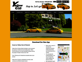 yellowcabvictoria.com screenshot