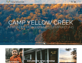 yellowcreekcampground.com screenshot
