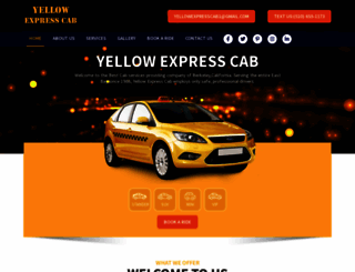 yellowexpresscab.com screenshot