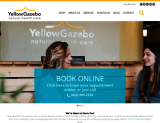 yellowgazeboclinic.com screenshot