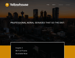 yellowhouseaerial.ca screenshot
