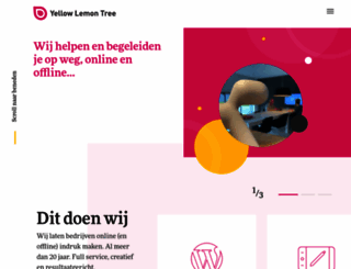 yellowlemontree.nl screenshot