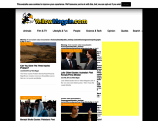 yellowmagpie.com screenshot