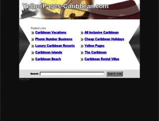 yellowpages-caribbean.com screenshot