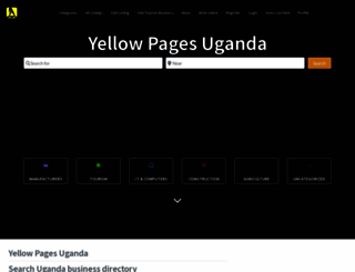 yellowpages-uganda.com screenshot