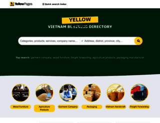 yellowpages.com.vn screenshot