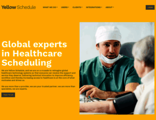 yellowschedule.com screenshot