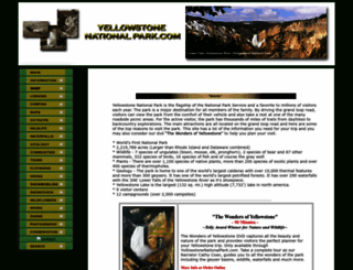yellowstonenationalpark.com screenshot
