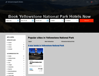 yellowstonepark-hotels.com screenshot