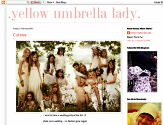 yellowumbrellalady.blogspot.com screenshot