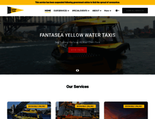 yellowwatertaxis.com.au screenshot
