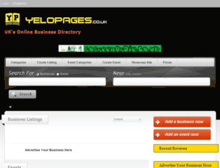 yelopages.co.uk screenshot