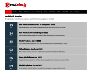 yeni-kimlik.com screenshot