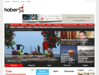 yeni.haber34.com screenshot