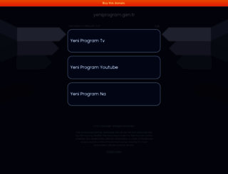 yeniprogram.gen.tr screenshot