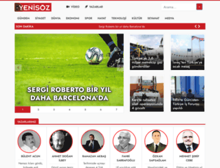 yenisoz.com.tr screenshot