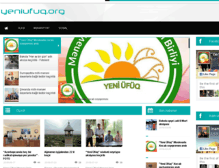 yeniufuq.org screenshot