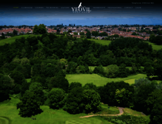 yeovilgolfclub.com screenshot