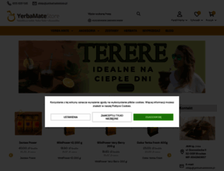 yerbamatestore.pl screenshot