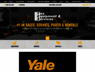 yesequipment.com screenshot