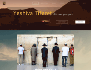yeshivatiferet.com screenshot