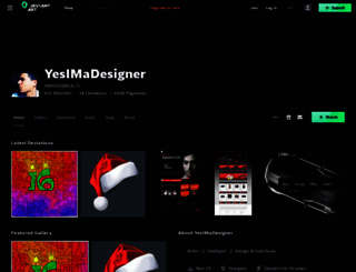 yesimadesigner.deviantart.com screenshot