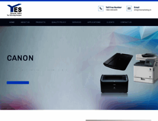 yesmarketing.in screenshot