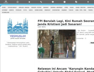 yesmuslim.blogspot.com screenshot