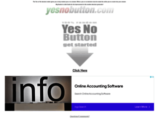 yesnobutton.com screenshot