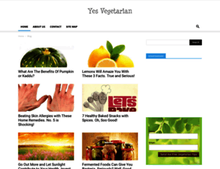 yesvegetarian.com screenshot