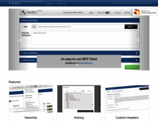 yet-another-rest-client.com screenshot