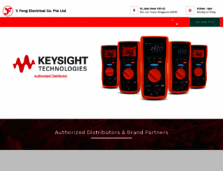 yf-instruments.com screenshot