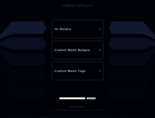 yfaxb.meteorname.pro screenshot